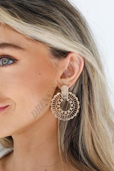 On Discount ● Riley Statement Earrings ● Dress Up - -0