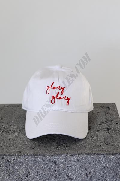Glory Glory Embroidered Hat ● Dress Up Sales - -4