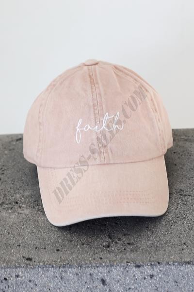 Faith Embroidered Hat ● Dress Up Sales - -1