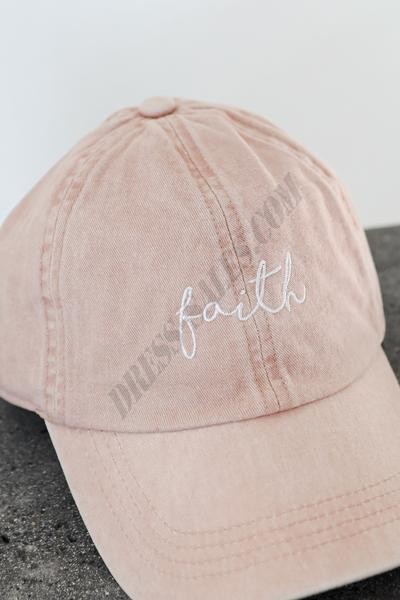 Faith Embroidered Hat ● Dress Up Sales - -4