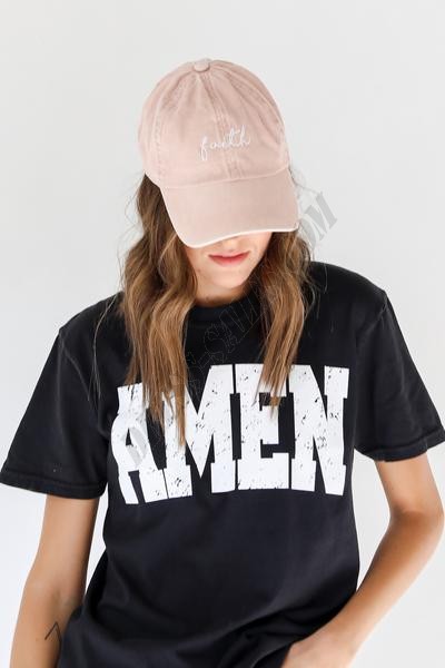 Faith Embroidered Hat ● Dress Up Sales - -5