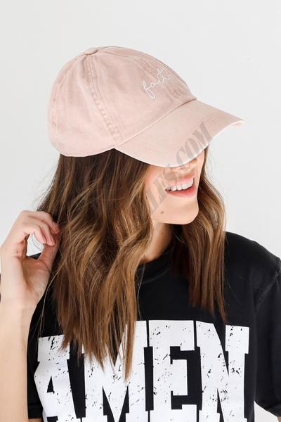Faith Embroidered Hat ● Dress Up Sales - -3