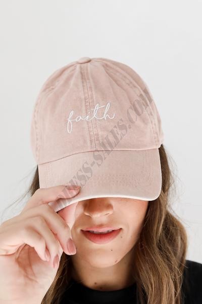 Faith Embroidered Hat ● Dress Up Sales - -0