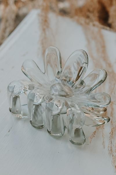 Layla Flower Claw Hair Clip ● Dress Up Sales - -1