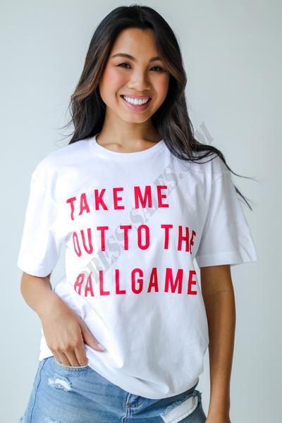 On Discount ● Take Me Out To The Ballgame Tee ● Dress Up - -0
