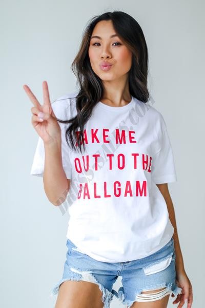 On Discount ● Take Me Out To The Ballgame Tee ● Dress Up - -1