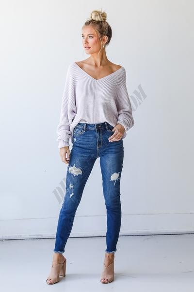 Sierra Distressed Skinny Jeans ● Dress Up Sales - -0
