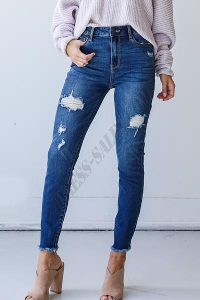 Sierra Distressed Skinny Jeans ● Dress Up Sales - -1