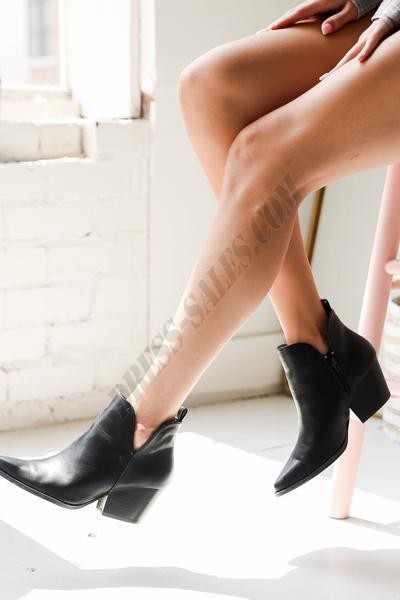 Houston Pointed Toe Booties ● Dress Up Sales - -4