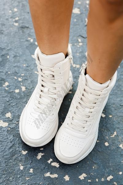 Hampton High Top Platform Sneakers ● Dress Up Sales - -0