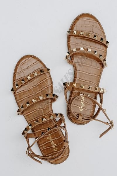 Manhattan Studded Sandals ● Dress Up Sales - -3