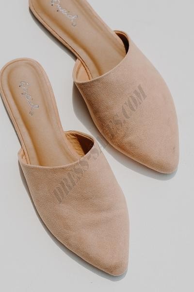 Brighton Pointed Toe Mules ● Dress Up Sales - -3
