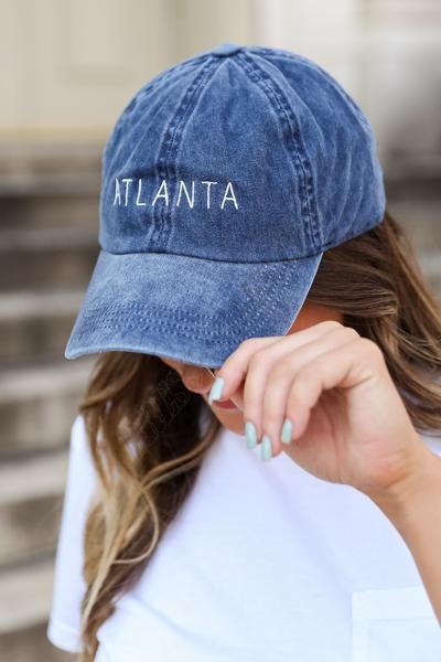 Atlanta Embroidered Hat ● Dress Up Sales - -3
