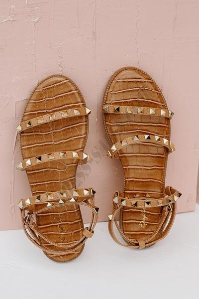 Manhattan Studded Sandals ● Dress Up Sales - -1