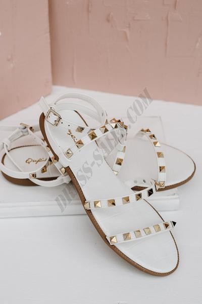 Manhattan Studded Sandals ● Dress Up Sales - -0