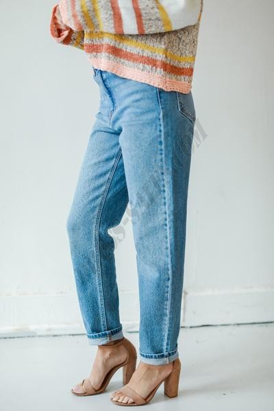 Elena High-Rise Mom Jeans ● Dress Up Sales - -2