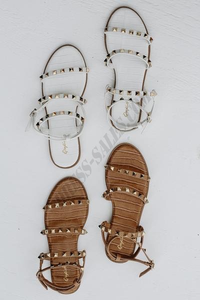 Manhattan Studded Sandals ● Dress Up Sales - -2