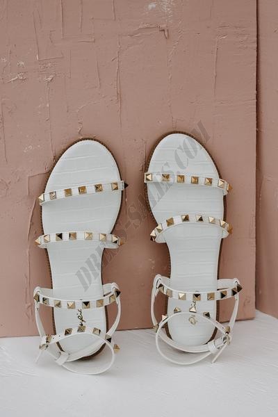 Manhattan Studded Sandals ● Dress Up Sales - -5