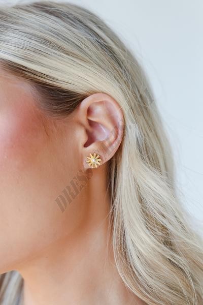 On Discount ● Brielle Flower Stud Earrings ● Dress Up - -3
