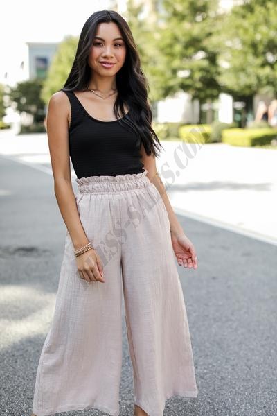 Dreaming Of You Culotte Pants ● Dress Up Sales - -2