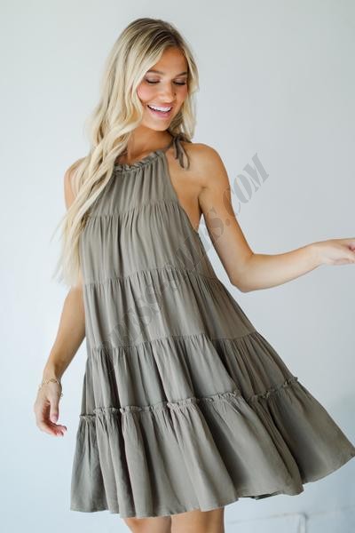 On Discount ● Blissful Beauty Tiered Dress ● Dress Up - -3