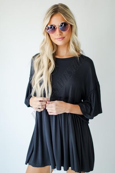 Collins Oversized Babydoll Top ● Dress Up Sales - -1