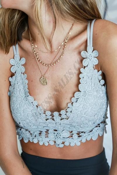 Lily Floral Crochet Bralette ● Dress Up Sales - -3