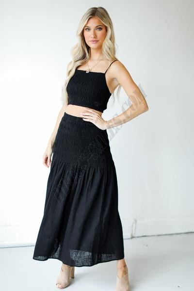 Playing Favorites Smocked Maxi Skirt ● Dress Up Sales - -0