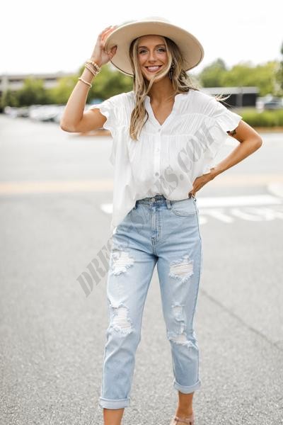 Natalie High-Rise Mom Jeans ● Dress Up Sales - -0
