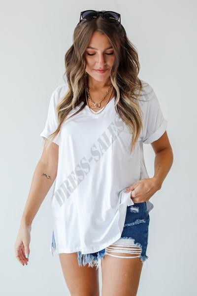 Riley Everyday Jersey Tee ● Dress Up Sales - -3