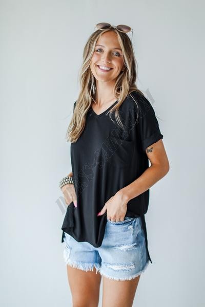 Riley Everyday Jersey Tee ● Dress Up Sales - -0