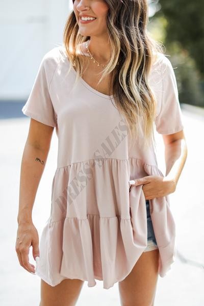 Ansley Tiered Babydoll Top ● Dress Up Sales - -9