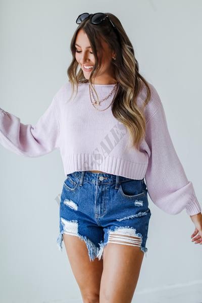 On Discount ● Stay Trendy Cropped Sweater ● Dress Up - -0