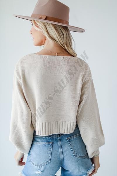 On Discount ● Stay Trendy Cropped Sweater ● Dress Up - -11