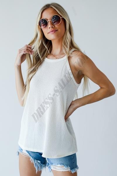 On Discount ● Harper Everyday Ribbed Tank ● Dress Up - -0