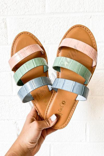 Key West Strappy Slide Sandals ● Dress Up Sales - -1