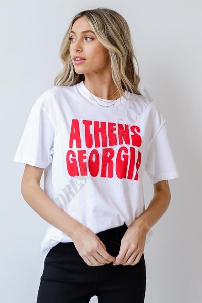 On Discount ● Athens Georgia Tee ● Dress Up - -5