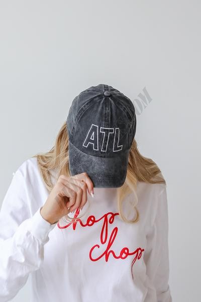 ATL Vintage Embroidered Hat ● Dress Up Sales - -8