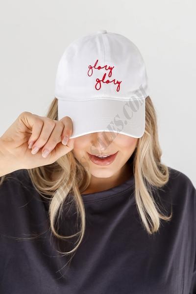Glory Glory Embroidered Hat ● Dress Up Sales - -0