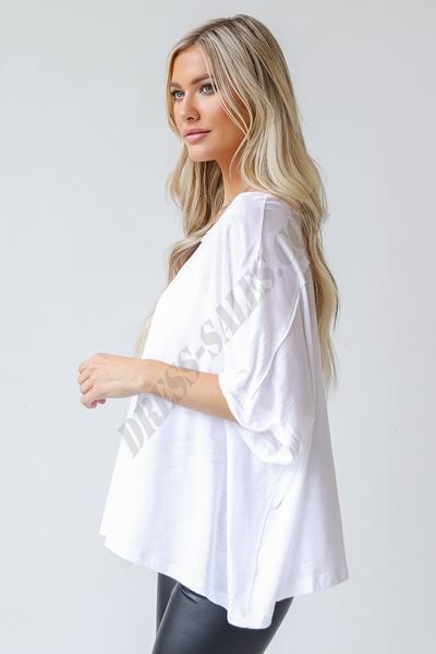 Try It Out Oversized Tee ● Dress Up Sales - -2
