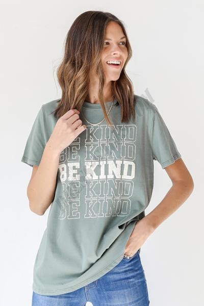 On Discount ● Be Kind Graphic Tee ● Dress Up - -4