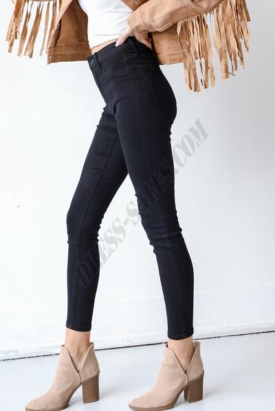 Kennedy Black Skinny Jeans ● Dress Up Sales - -2