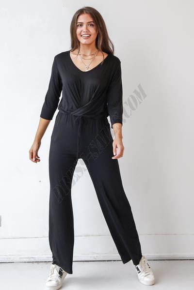 On Discount ● Here To Stay Jersey Jumpsuit ● Dress Up - -3