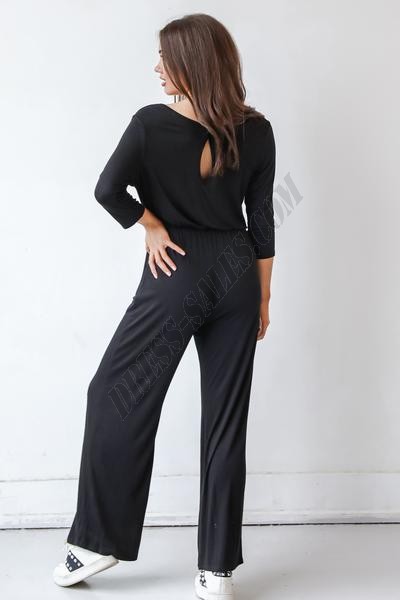 On Discount ● Here To Stay Jersey Jumpsuit ● Dress Up - -4