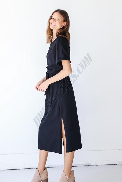 On Discount ● Ready Or Knot Midi Dress ● Dress Up - -5