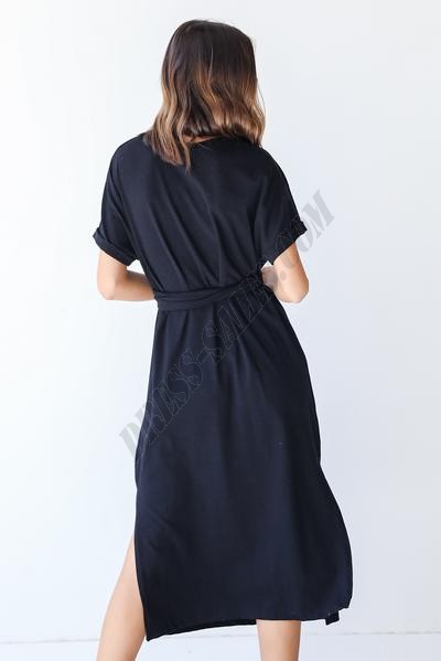 On Discount ● Ready Or Knot Midi Dress ● Dress Up - -6