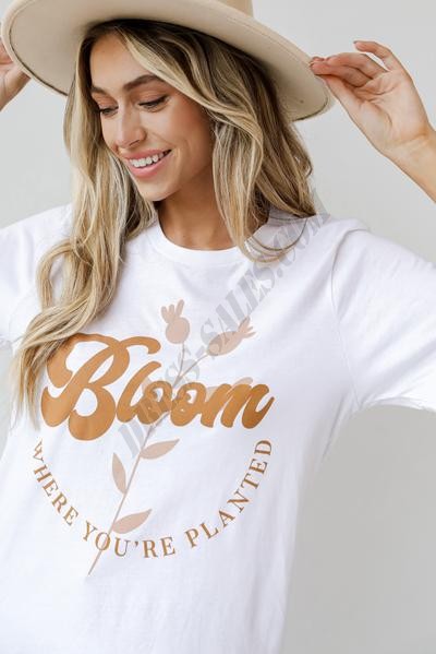 Bloom Where You're Planted Tee ● Dress Up Sales - -1