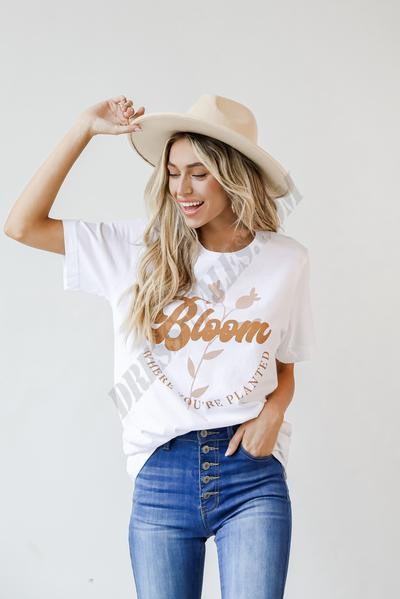 Bloom Where You're Planted Tee ● Dress Up Sales - -6