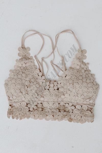 Lily Floral Crochet Bralette ● Dress Up Sales - -6