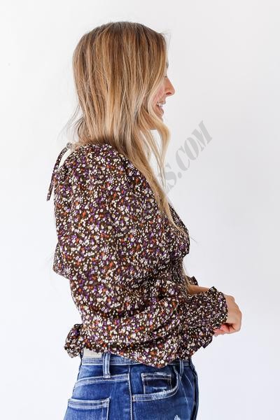 On Discount ● Admire You Floral Blouse ● Dress Up - -2